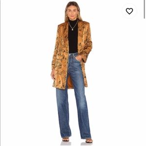 House of Harlow 1960 Jaya Jacket in Copper Floral